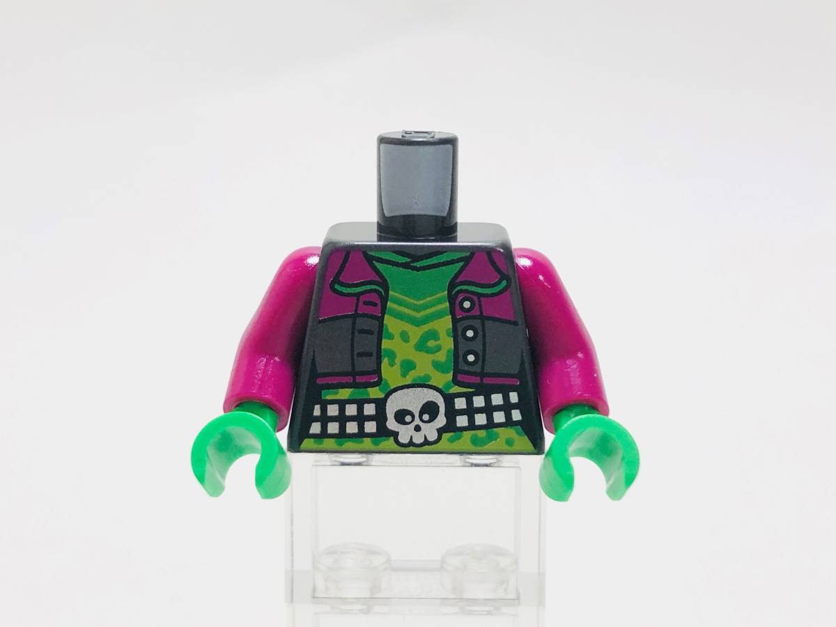 【新品未使用】レゴ　LEGO　ミニフィグ　トルソー　ボディ　103 髑髏　スカル　骸骨　ガイコツ　ベルト_画像1