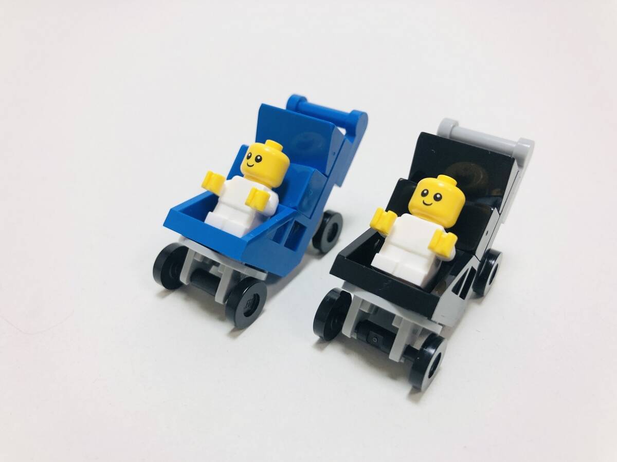 【新品未使用】レゴ LEGO ベビーカー ブルー ブラック の画像2