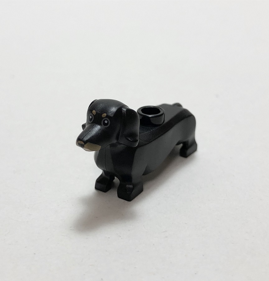 【新品未使用】レゴ　LEGO　ミニフィグ　ダックス　ダックスフンド_画像1