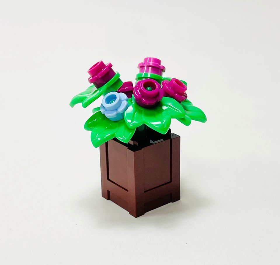 【新品未使用】レゴ LEGO 花 植栽 花瓶 観葉植物 5の画像1