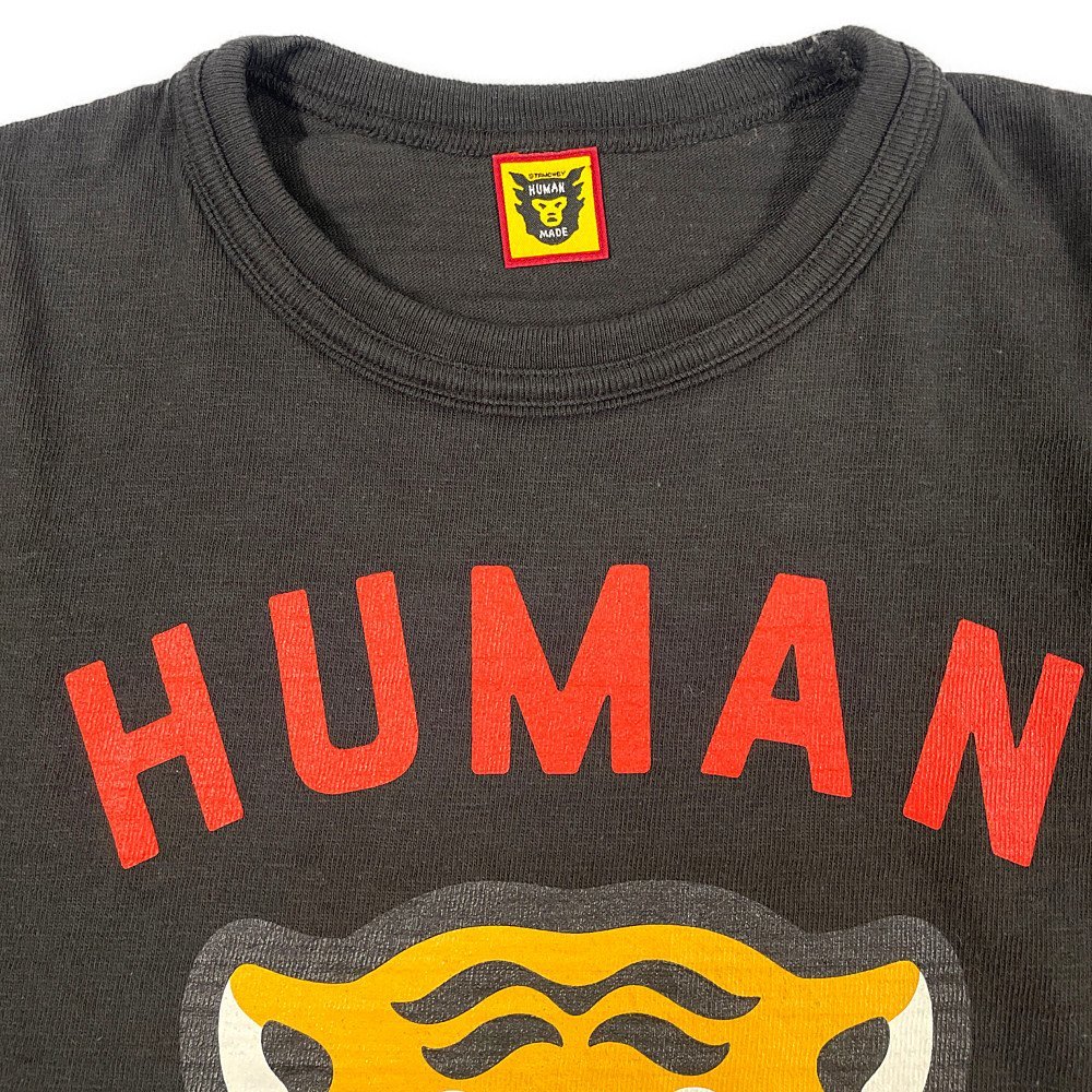 HUMAN MADE ヒューマンメイド タイガー トラ 半袖Ｔシャツ ブラック系 サイズL 正規品 / 32581_画像5