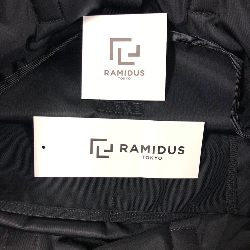 RAMIDUS ラミダス MIRAGE TOTE BAG ミラージュ トートバッグ ブラック 正規品 / 31761_画像10
