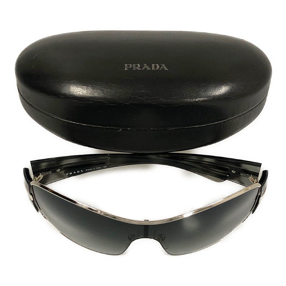 PRADA プラダ 品番SPR 56H 1BC-5D1 125 度無し サングラス ブラック系 正規品 / B4933_画像1