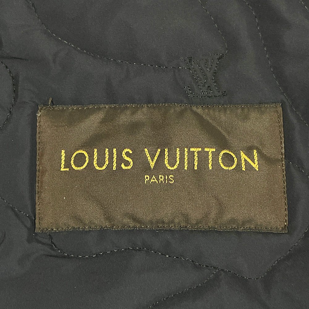 LOUIS VUITTON ルイ・ヴィトン 品番 HAB08WPPX 中綿 キルティング ジャケット ブラック サイズ 54 正規品 / 33538_画像7