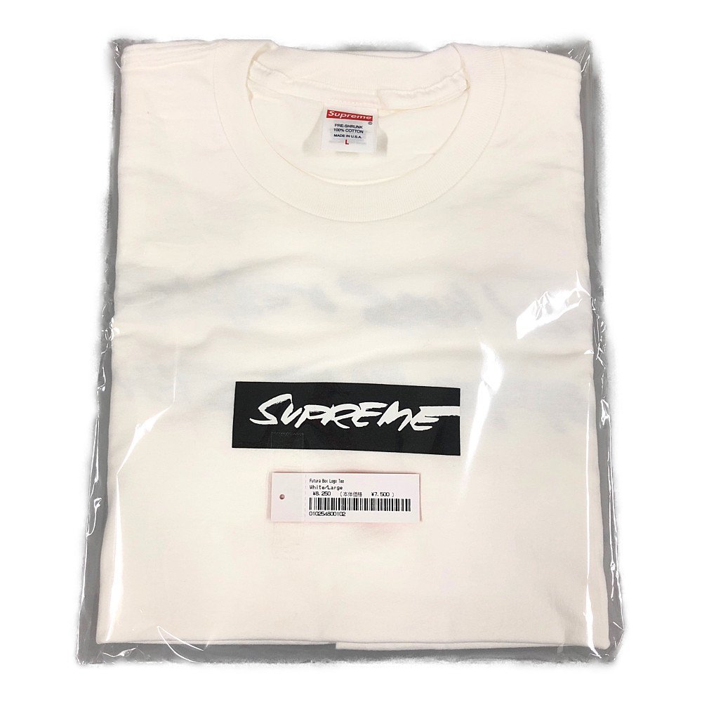 SUPREME シュプリーム 24SS Futura Box Logo Tee 半袖Ｔシャツ ホワイト サイズL 正規品 / 33593