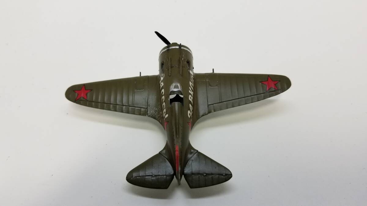 送料込み_委託販売品)I級工房製_MATCHBOX 1/72 ポリカルポフ I-16_塗装済み完成品_画像7