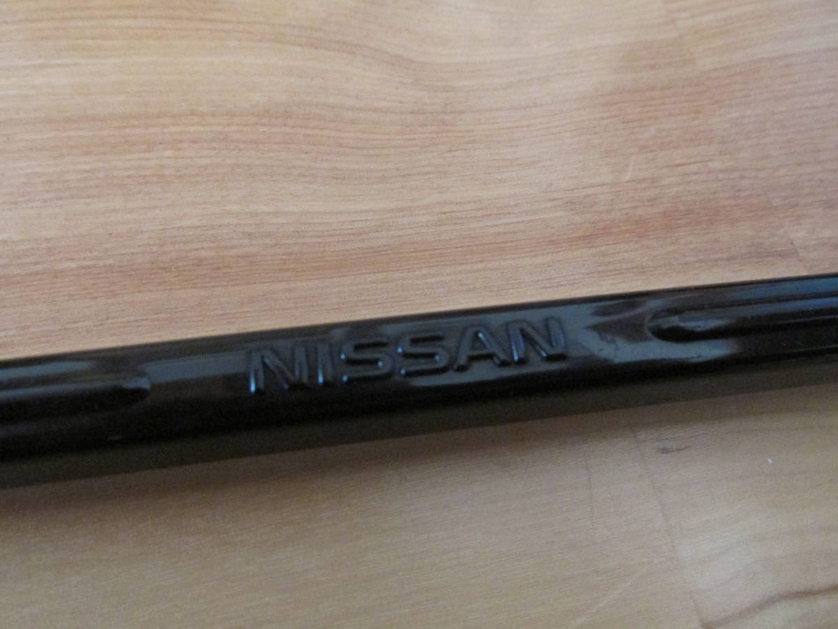NISSAN(日産)純正 ナンバーフレーム ブラック(黒) K6210-799DX/EX 中古品