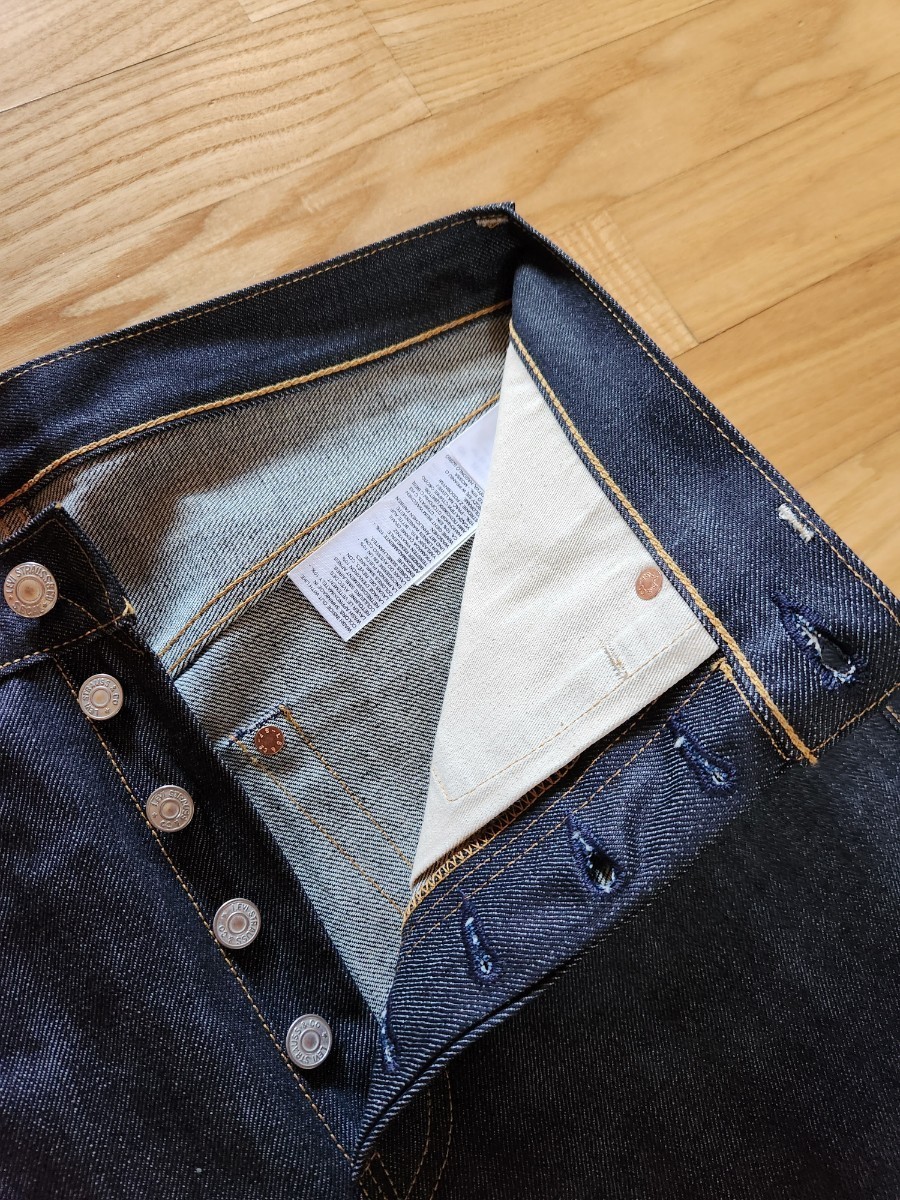 新作　送料込★LEVI'S 501　1947年モデルVINTAGE CLOTHING ヴィンテージレプリカ　ジーンズ BIG-E 日本製 インディゴ　W36_画像9