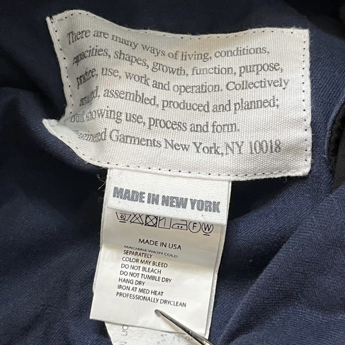 (958) 美品 【 Engineered Garments 】 多機能 マルチ 4 ポケット TALON ジップ パンツ XS ネイビー エンジニアードガーメンツ_画像10