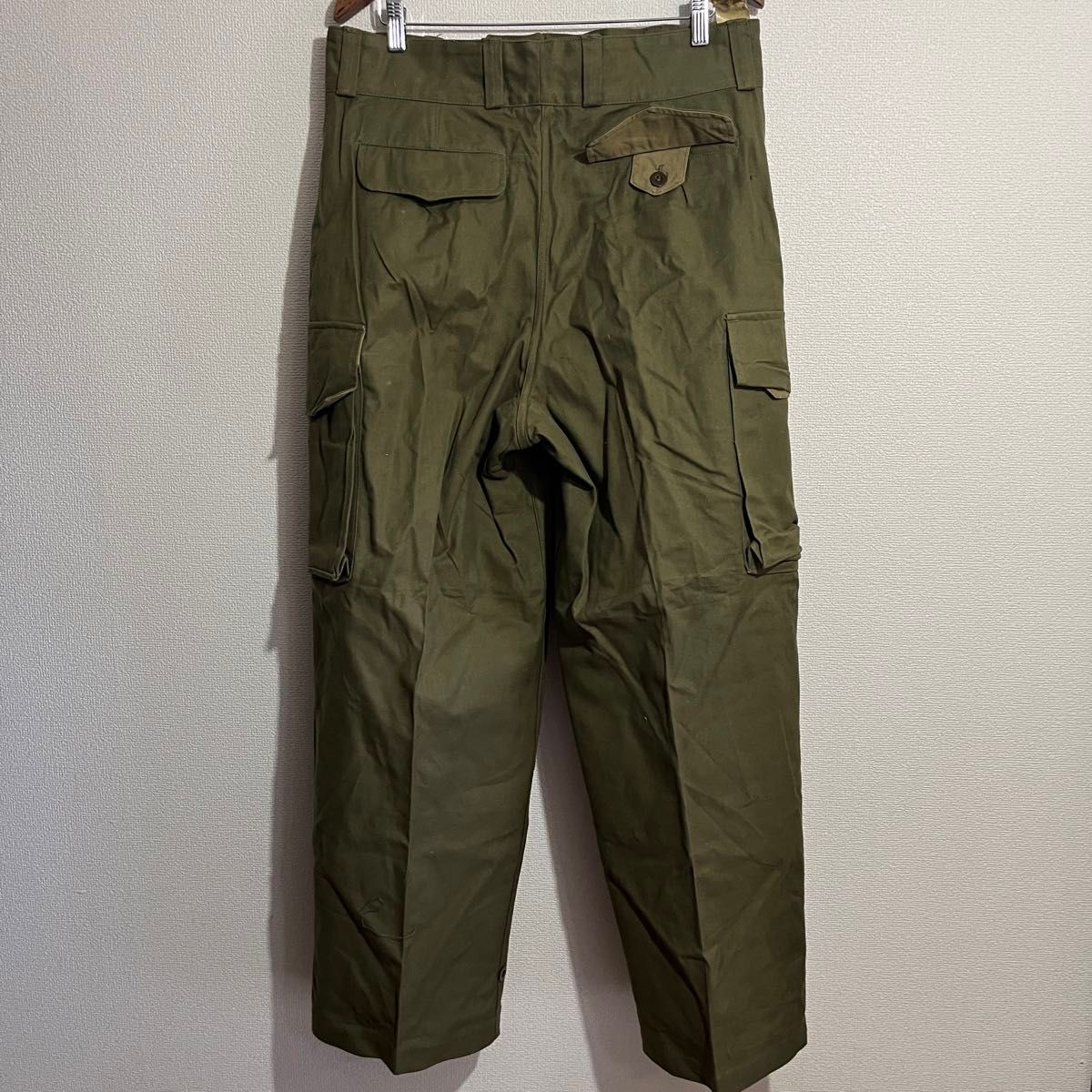 50年代 フランス軍M47前期型 デッドストック新品 サイズ35 紙 50年代 フランス軍M47前期型 デッドストック新品 サイズ35 紙