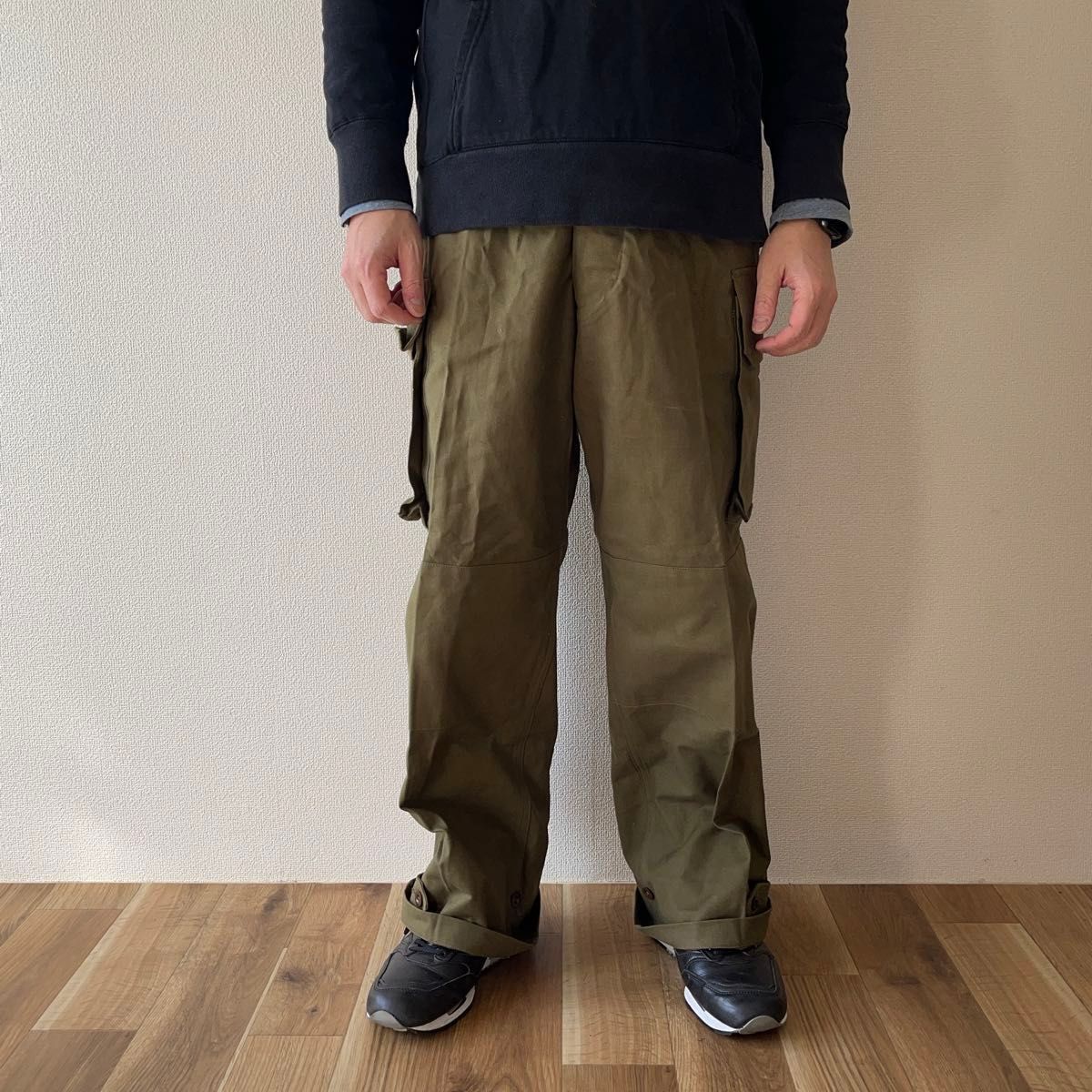 50年代 フランス軍M47前期型 デッドストック新品 サイズ35 紙 50年代 フランス軍M47前期型 デッドストック新品 サイズ35 紙