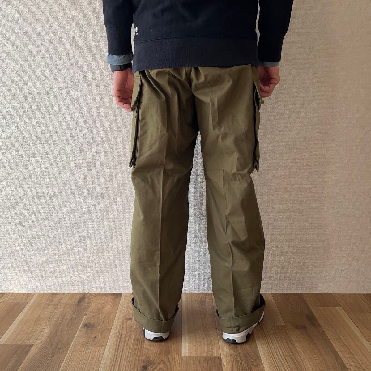 50年代 フランス軍M47前期型 デッドストック新品 サイズ35 紙 50年代 フランス軍M47前期型 デッドストック新品 サイズ35 紙