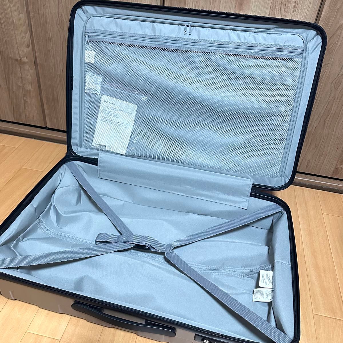 美品】 無印良品 キャリーケース スーツケース 62L ベージュ TSA 美品】 無印良品 キャリーケース スーツケース 62L ベージュ TSA