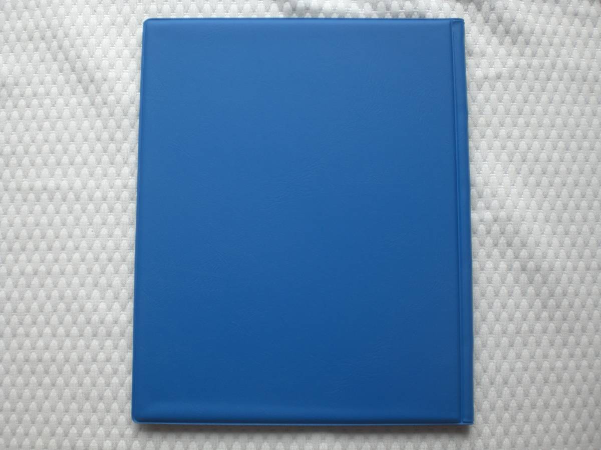 te-ji-COIN FREE ALBUM coin free album B5 storage sheets number 90 sheets blue CF-31-02