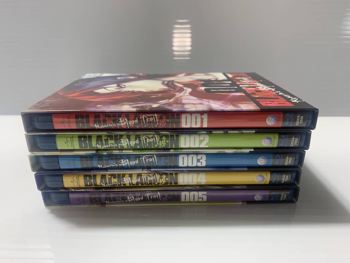 140172◆BLACK LAGOON　001～005　ブラック・ラグーン　Blu-ray　写真追加あり◆A2_画像7