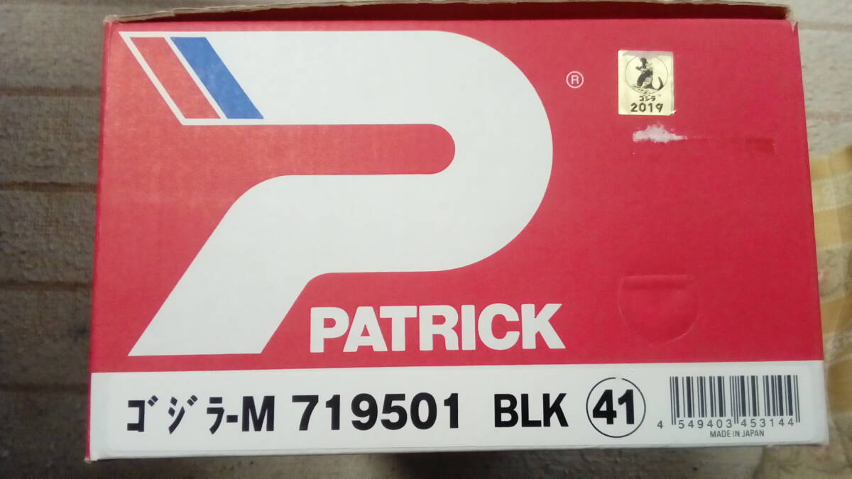 PATRICK パトリック　ゴジラ　-M　Godzilla 　マラソン　４１　２６センチ　革　スニーカー　718501　日本製　made in Japan_画像8