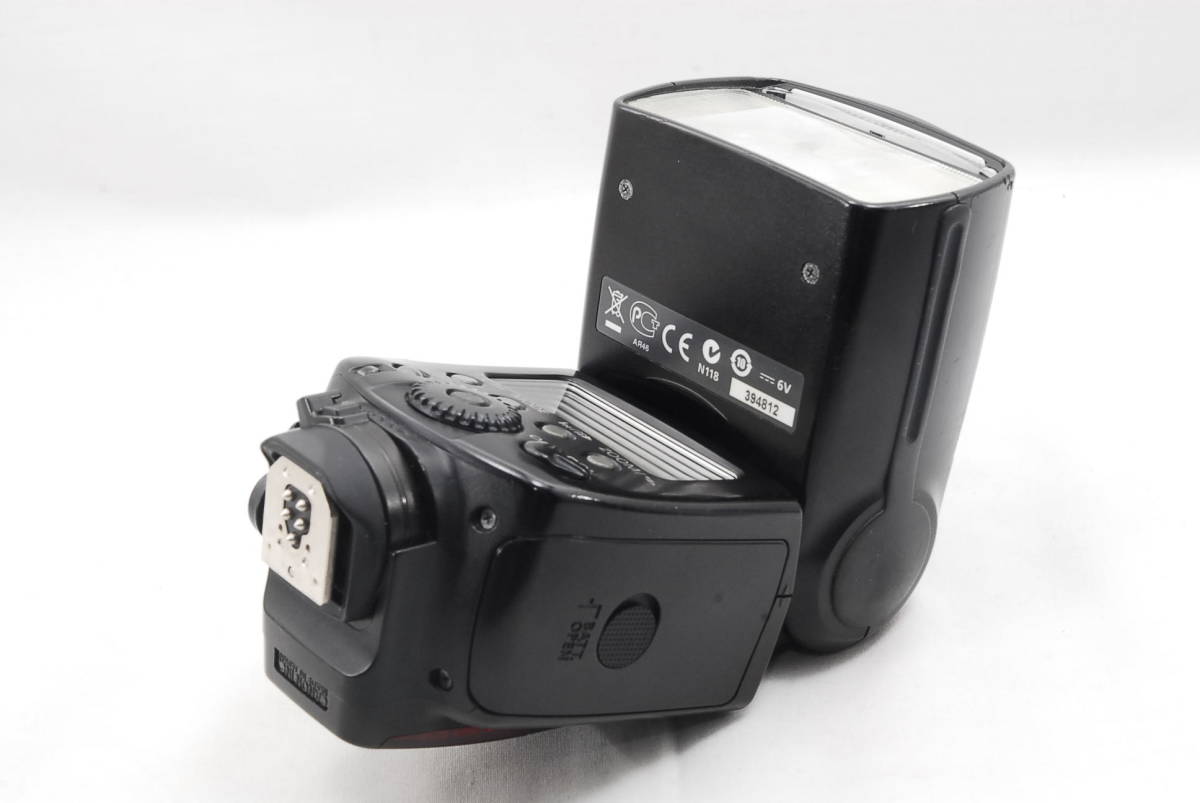 ★実用品★ 即決 売切 Canon キャノン 580EX Ⅱ SPEEDLITE スピードライト フラシュ ストロボ（R6-100）_画像5