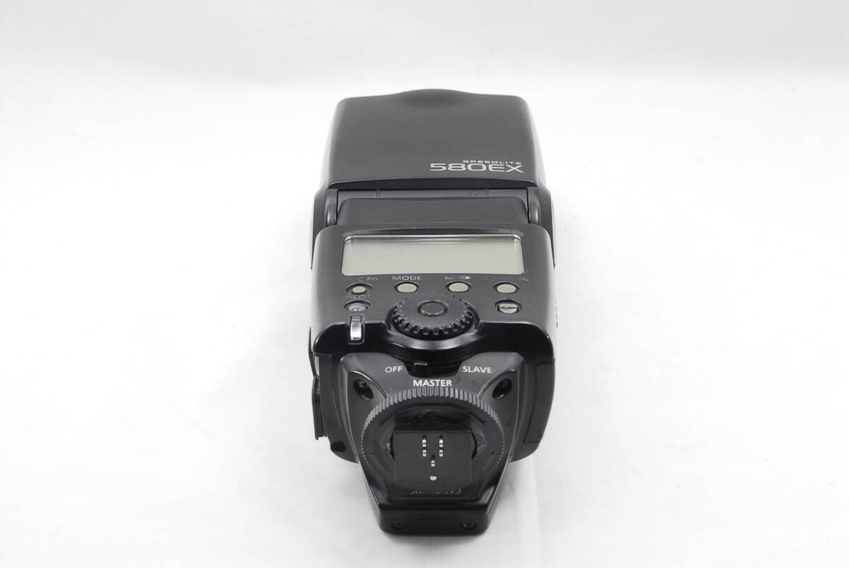 ★実用品★ 即決 売切 Canon キャノン 580EX SPEEDLITE スピードライト フラシュ ストロボ（R6-113）