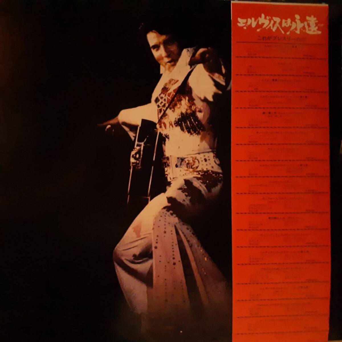 PROMO日本RCA盤2LP帯付き 見本盤 Elvis Presley / Elvis In Concert '77 1977年 RCA-9139~40 エルヴィス・プレスリー イン・コンサート'77_画像4