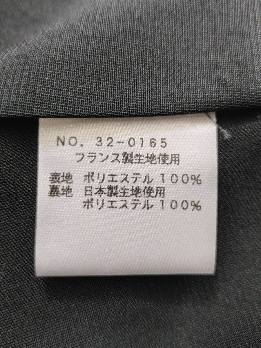 新品☆タグ付き　［igrek]イグレック　フランス製生地・ボリューム袖☆ベロアワンピース　ブラック　LLサイズ　日本製　46,200円(税込)_画像8