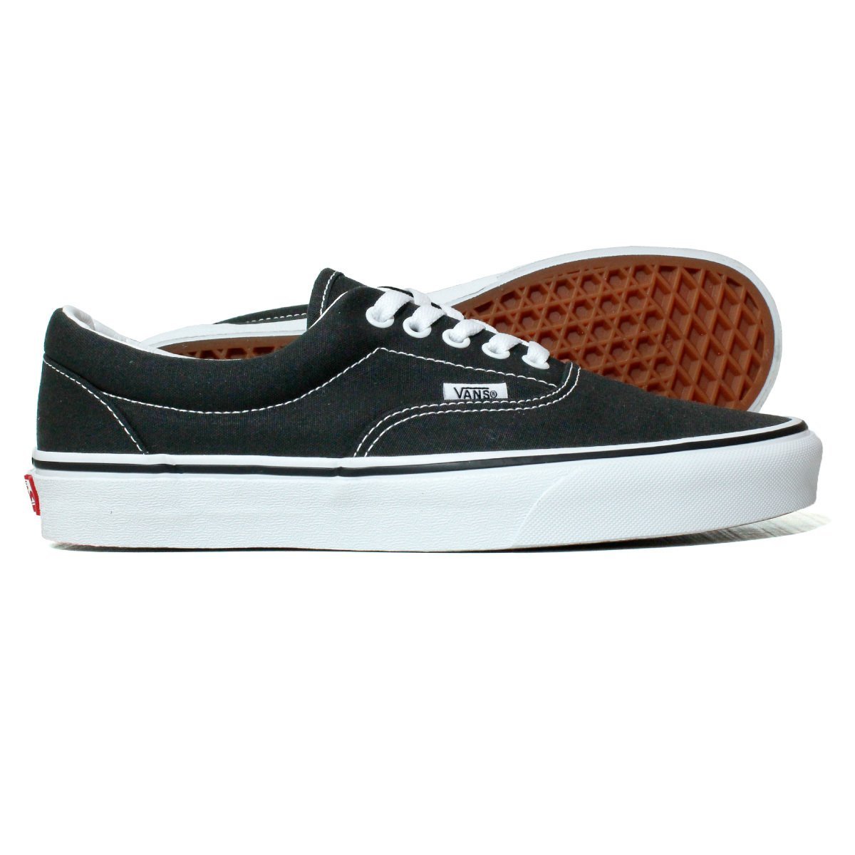 新品 VANS バンズ US企画 エラ ERA ブラック 黒 US8.5（26.5cm）_画像1