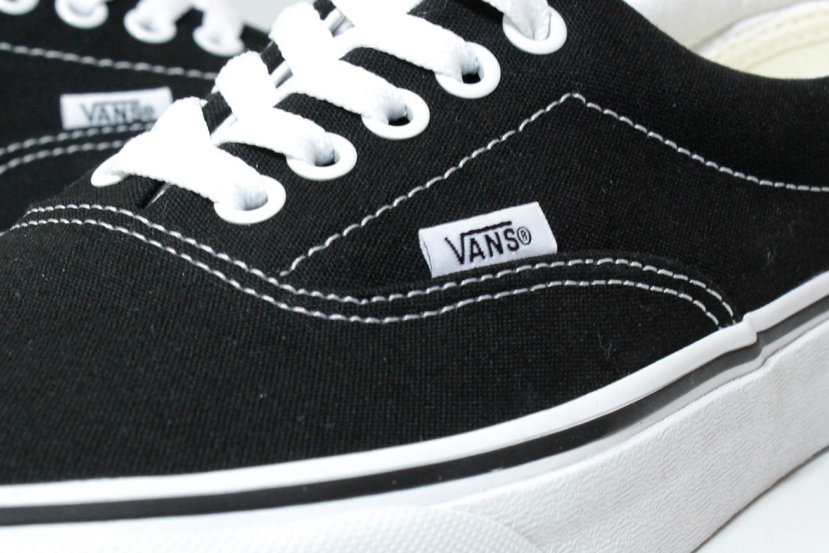 新品 VANS バンズ US企画 エラ ERA ブラック 黒 US8.5（26.5cm）_画像5