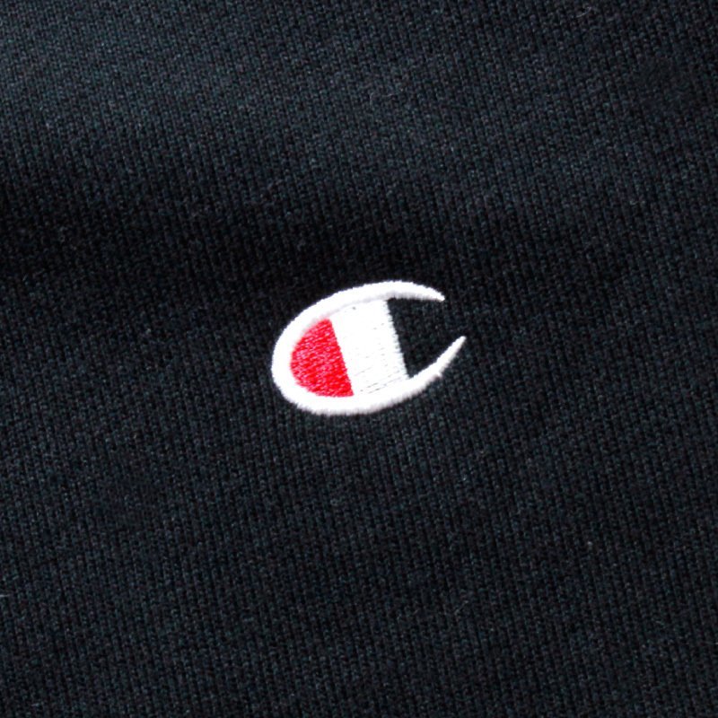 セール SALE 新品 Champion チャンピオン 半袖スウェット ショートスリーブ スエット Tシャツ シンプル 裏毛 ブラック 黒 XL_画像3