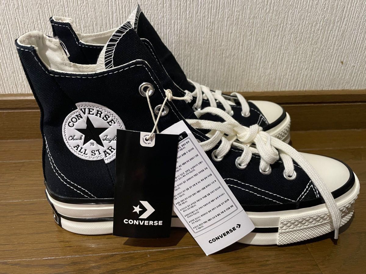新品】27 5cm CONVERSE CT70 Plus HI ブラック チャックテイラー 新品】27 5cm CONVERSE CT70 Plus HI ブラック チャックテイラー