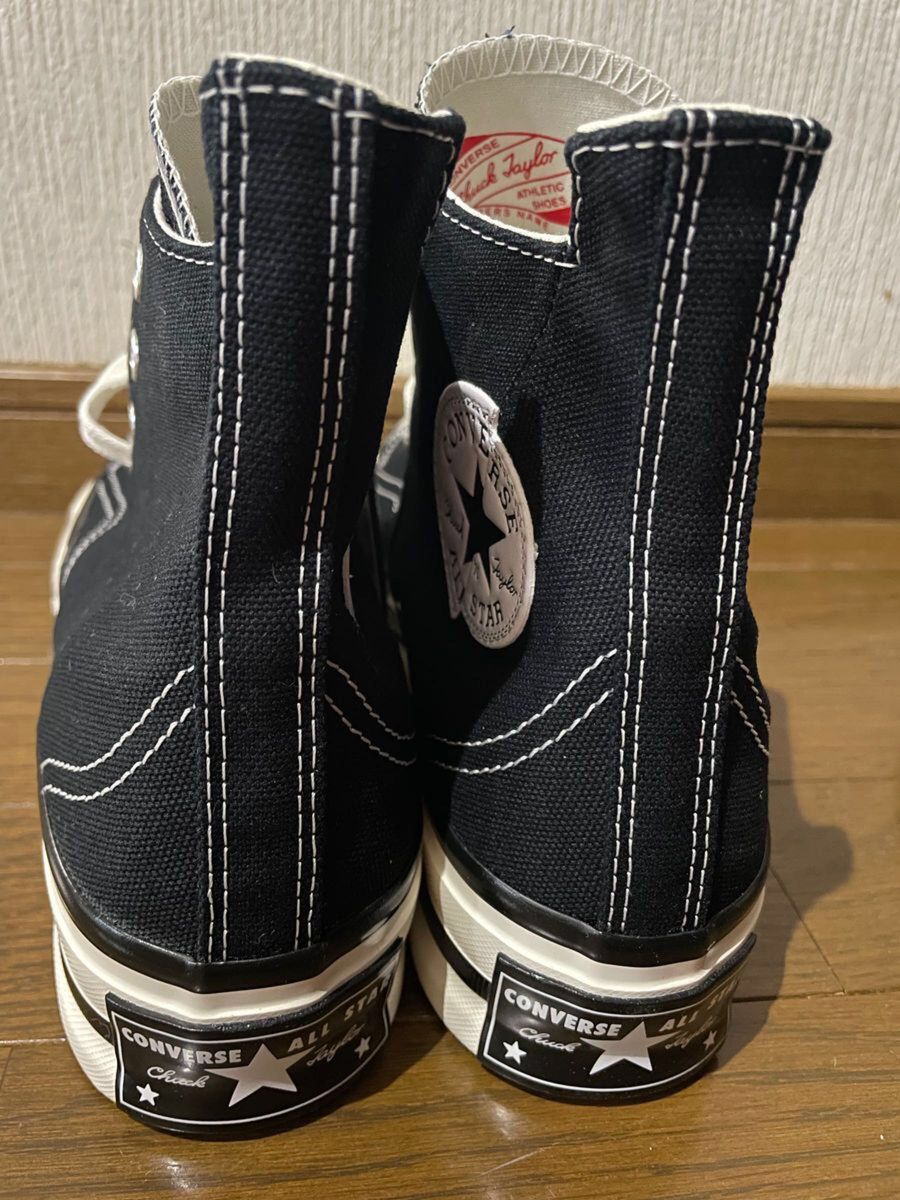新品】27 5cm CONVERSE CT70 Plus HI ブラック チャックテイラー 新品】27 5cm CONVERSE CT70 Plus HI ブラック チャックテイラー