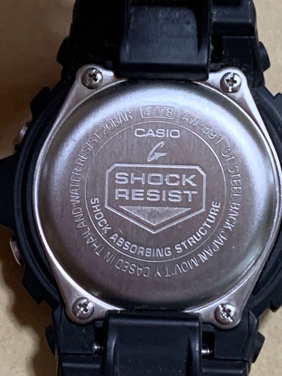 G-SHOCK AW-591 ブラック カシオ