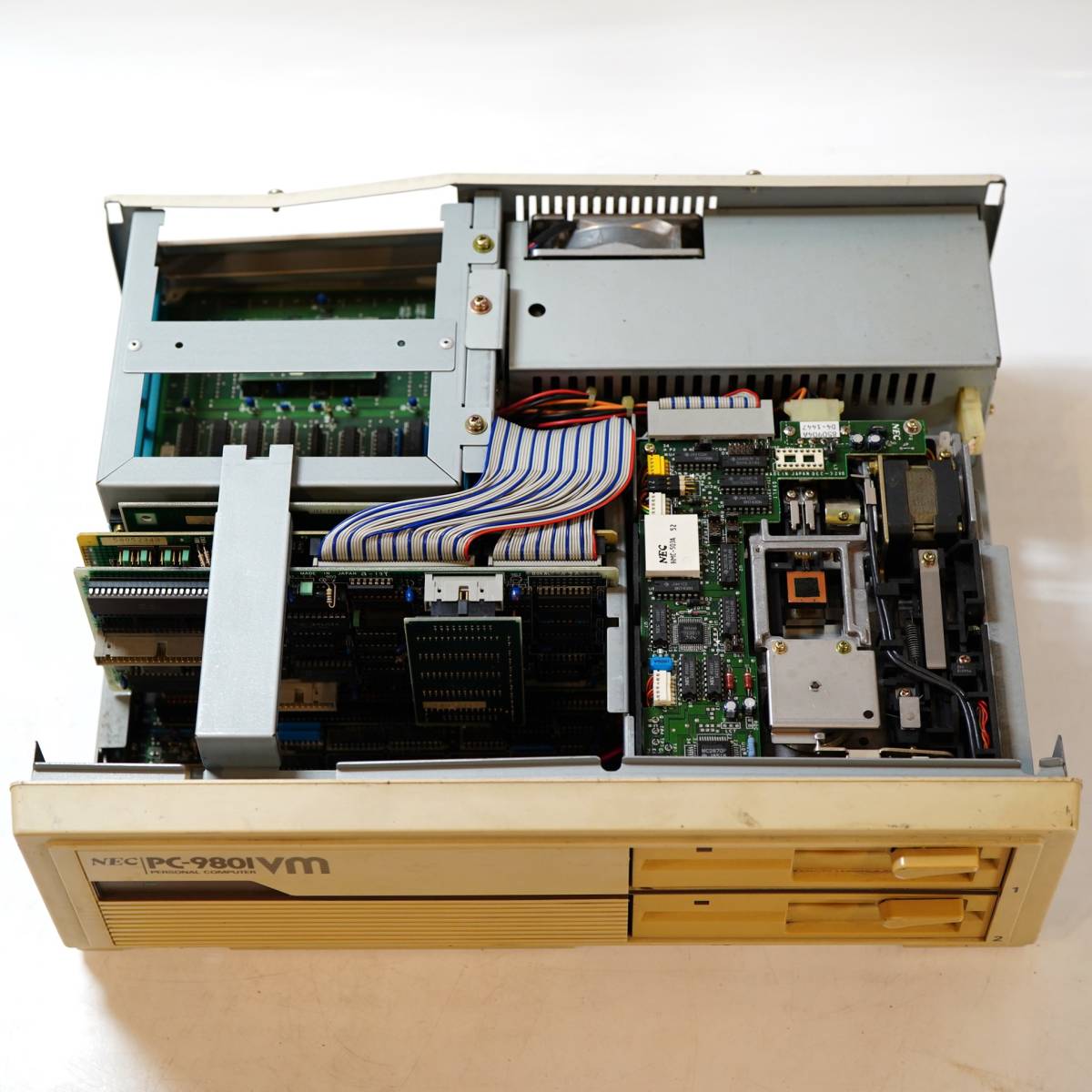 NA4690 NEC PC-9801 vm PERSONAL COMPUTER PC9800シリーズ 通電確認〇 検Sの画像7