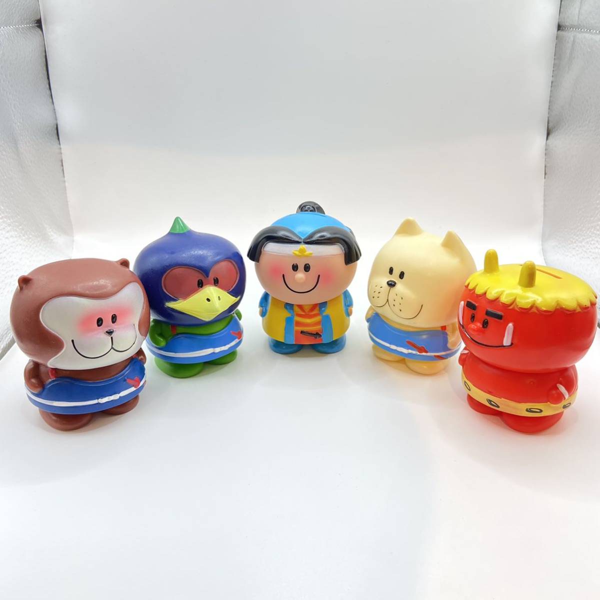 Yahoo!オークション - 協和銀行 桃太郎 貯金箱 5個セット ソフビ Yahoo!オークション - 協和銀行 桃太郎 貯金箱 5個セット ソフビ