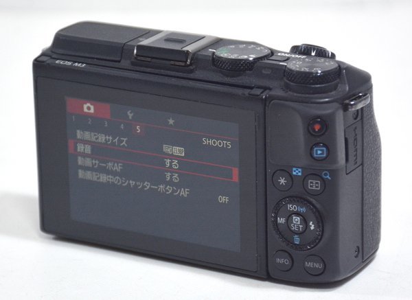 ★元箱付！CANON キャノン EOS M3 ダブルレンズキット2 ミラーレス一眼レフカメラ 美品！★_画像3