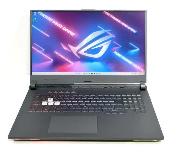 ★美品！ASUS ROG Strix G17 G713IM G713IM-R7R3060 Ryzen7 4800H 16GB 512GB RTX 3060 Win11 PC ノートパソコン★_画像3