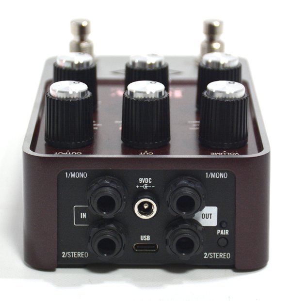 ★新品同様！Universal Audio ユニバーサルオーディオ UAFX Ruby '63 Top Boost Amplifier 元箱付！★_画像5