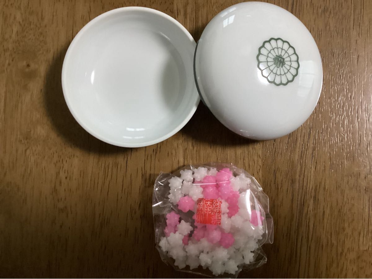 緑寿庵清水 金平糖 高級品 オリジナルボンボニエール(紅白金平糖 緑寿庵清水 金平糖 高級品 オリジナルボンボニエール(紅白金平糖