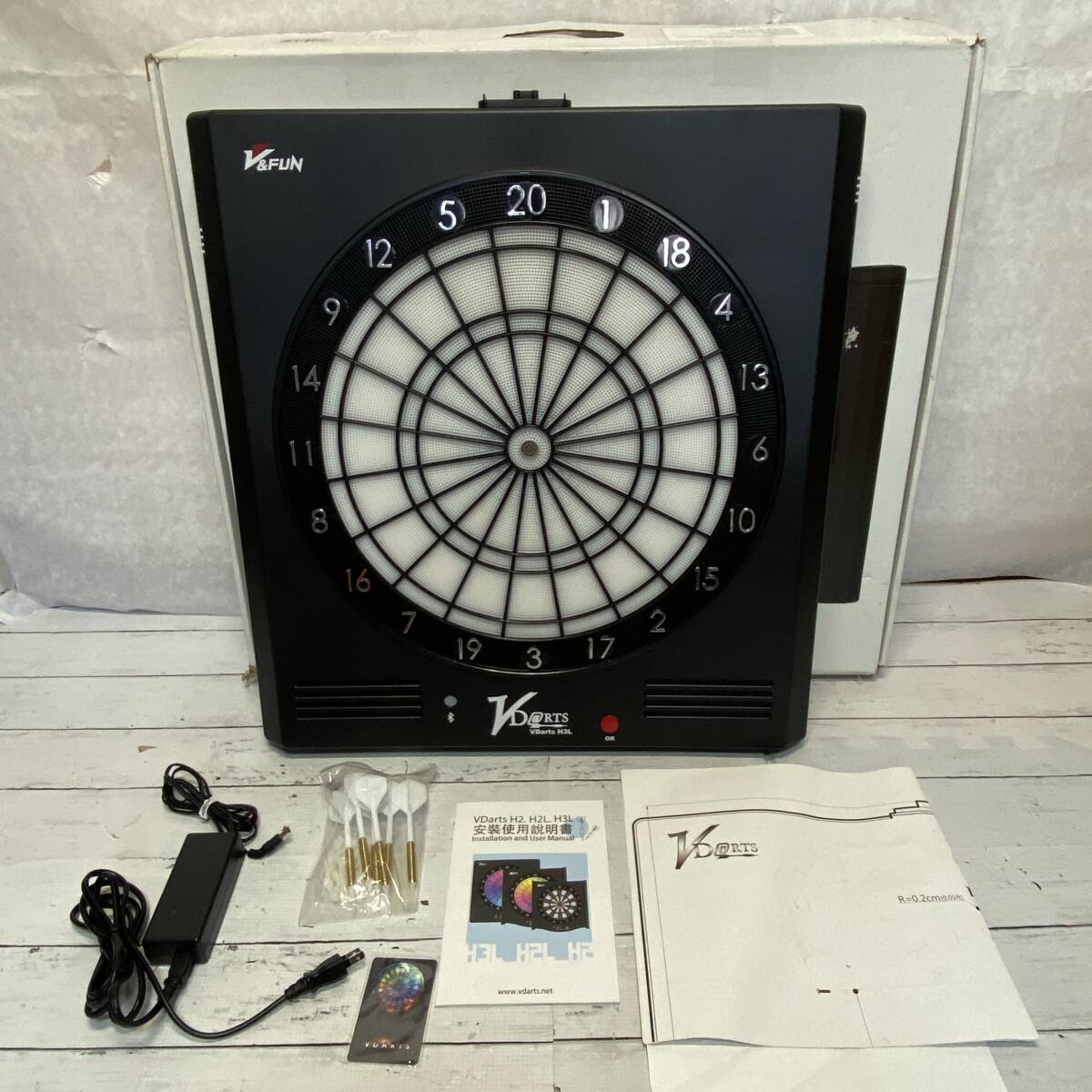 ハイスペック LED ダーツ ボード VDarts H3L オンライン Darts V ハイスペック LED ダーツ ボード VDarts H3L オンライン Darts V
