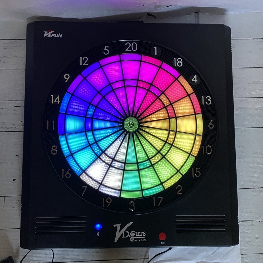 ハイスペック LED ダーツ ボード VDarts H3L オンライン Darts V ハイスペック LED ダーツ ボード VDarts H3L オンライン Darts V