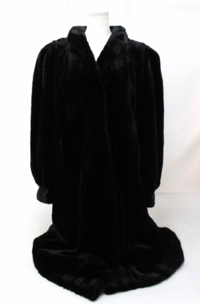 【ト足】 SAGAMINK サガミンク SELECTED 毛皮 ファー コート ロング丈 サイズ11 CA968EWH2G_画像2