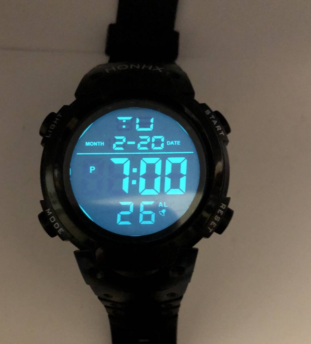 HONHX 腕時計 デジタル腕時計 3気圧防水 ダイバーズウォッチ g_画像6