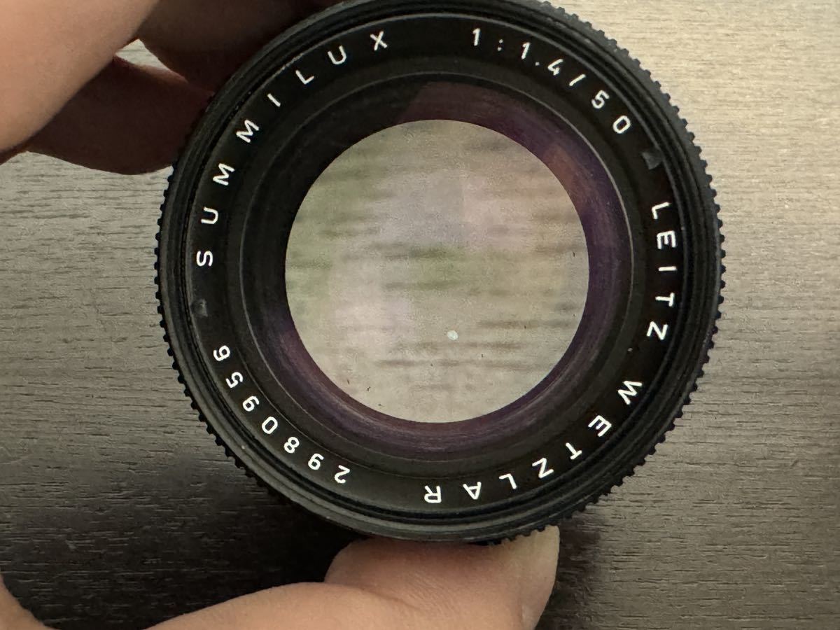 Leica SUMMILUX-M 50mm F1.4 2nd　純正フード付き_画像2