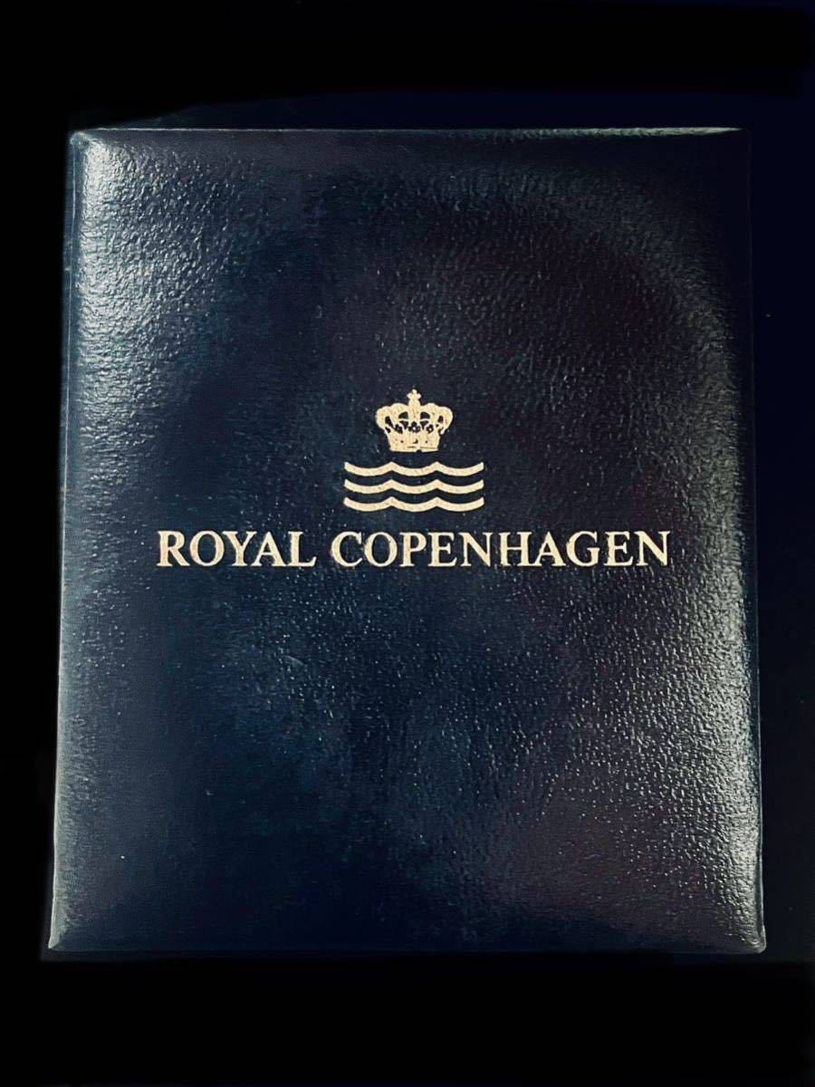 ブローチ ヴィンテージ ROYAL COPENHAGEN ロイヤルコペンハーゲン オキナグサ パルサティラ 箱付き_画像4