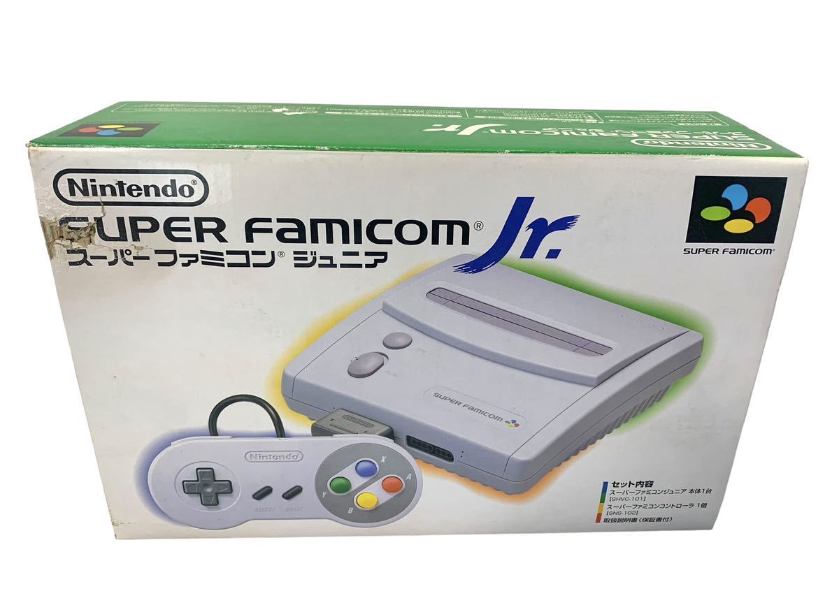 デッドストック　極美品　スーパーファミコンジュニア 本体　スーパーファミコン Jr_画像1