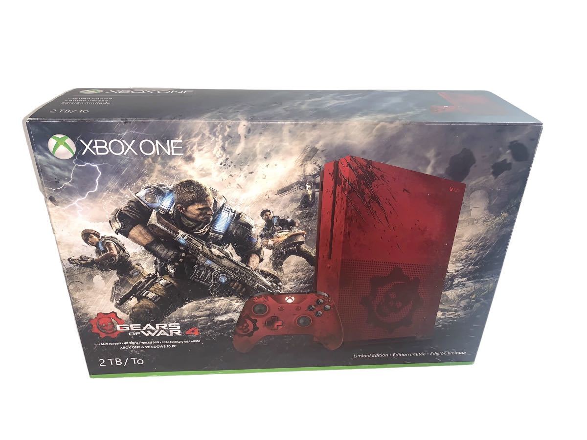 美品　北米版 XboxOne S 本体　2TB ギアーズオブウォー　Gears of War 4 Limited Edition