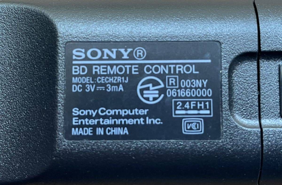 ソニー　PlayStation3　BD　リモートコントローラ　CECHZRC1J　リモコン　PS3　Bluetooth　プレステ　美品_画像7