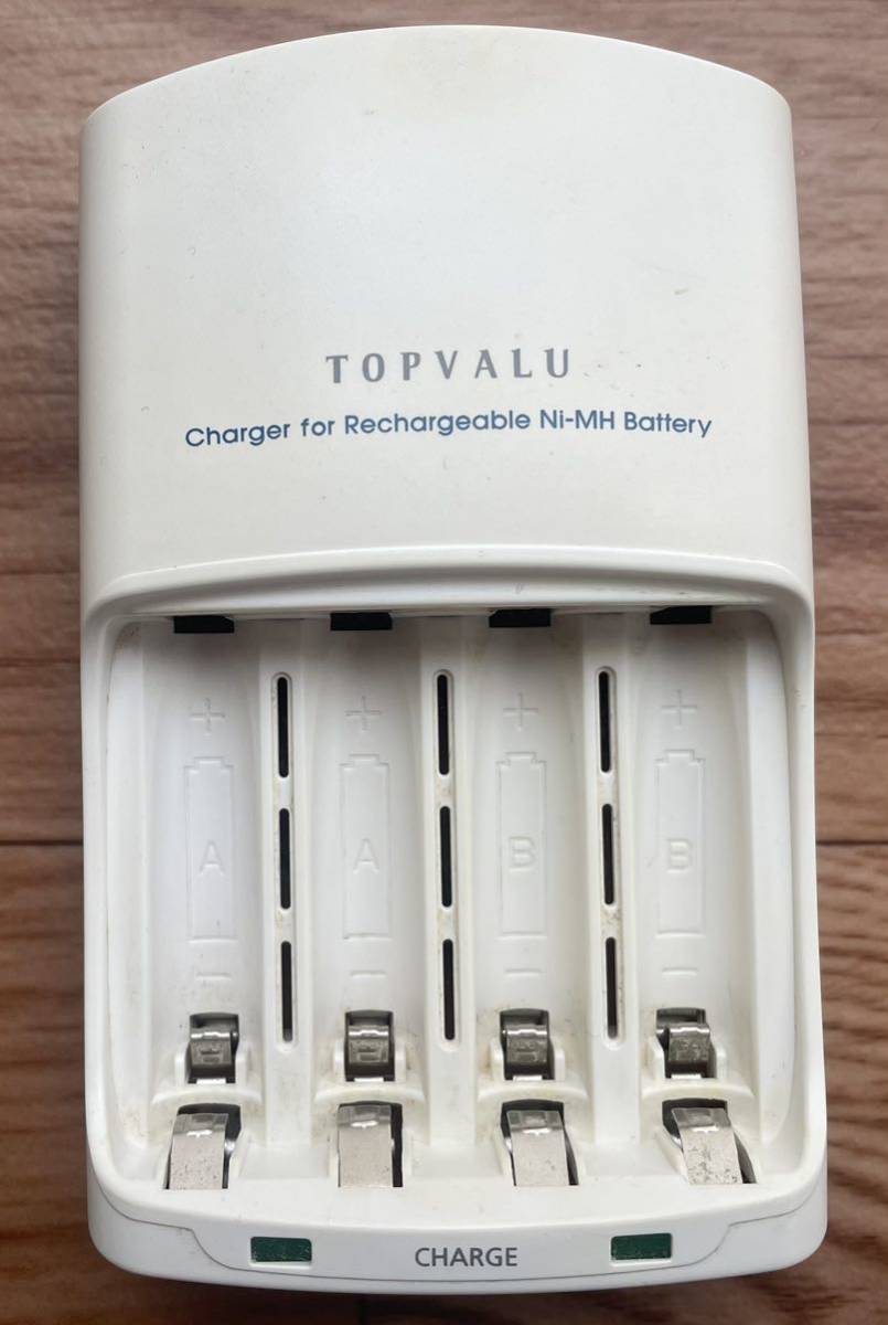 TOPVALU top burr . charger NC-MAE domestic for single 3 single 4 combined use charger white white single three single four combined use charger rechargeable battery charger ion 