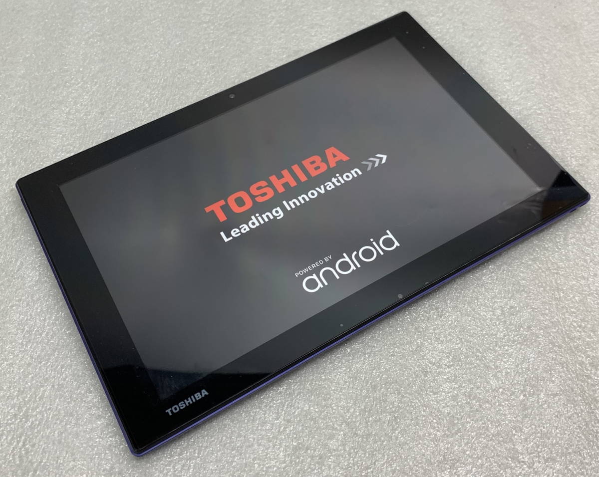 ◇ TOSHIBA タブレット [ A205 ] OS:Android5 【動作確認/初期化済み】 【使用感/傷汚れあり】 東芝 / 中古(S240205_6)_画像1