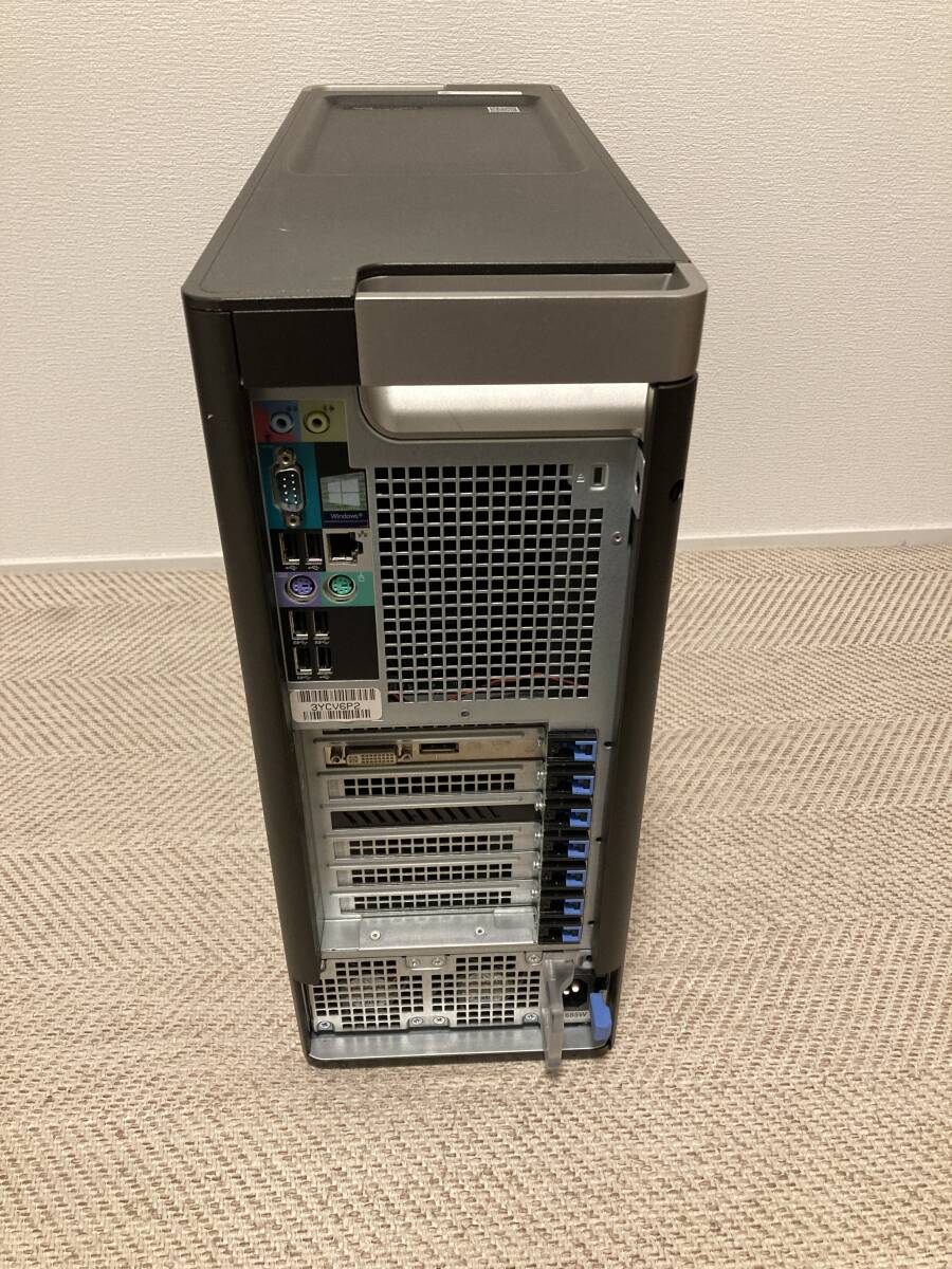 ★8コア/16スレッド★PCIe3.0×NVMe接続SSD 128GB+HDD 1TB★32GB★Precision Tower 7810★E5-2630V3★T7810★Win11★税無_画像6