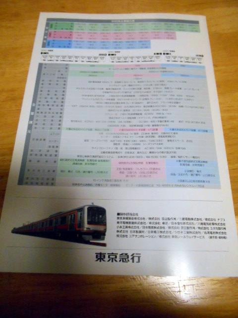 東急電鉄 5000系　Serise パンフレット_画像5