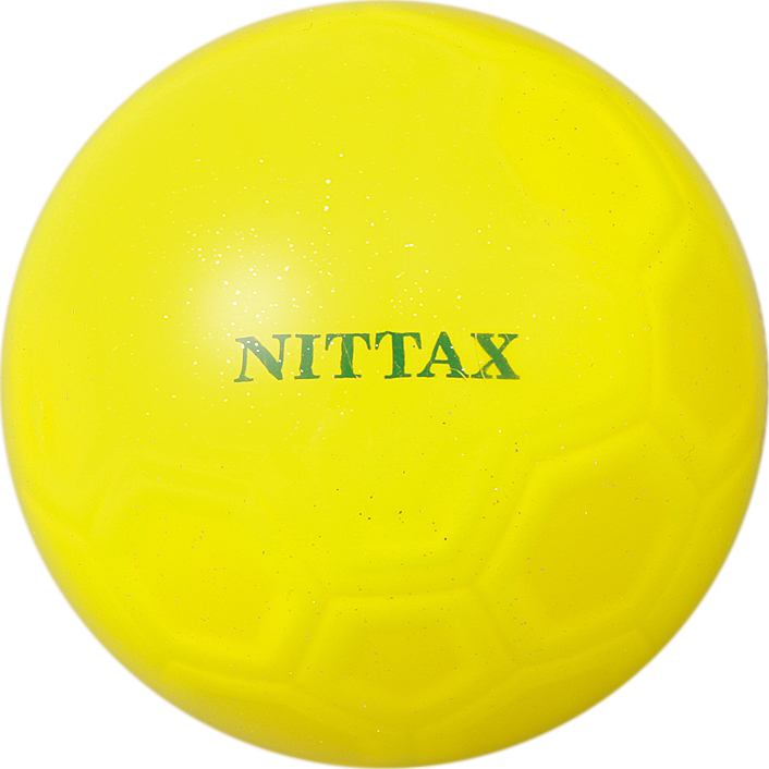 22%off! NITTAX ジェニュイン・ベガ イエロー GB-05 ニッタクス パークゴルフボールの画像1